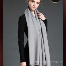 Bufanda grande de las mujeres más nuevas del estilo con el color gris